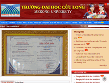 Tablet Screenshot of mku.edu.vn