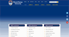 Desktop Screenshot of mku.ac.ke
